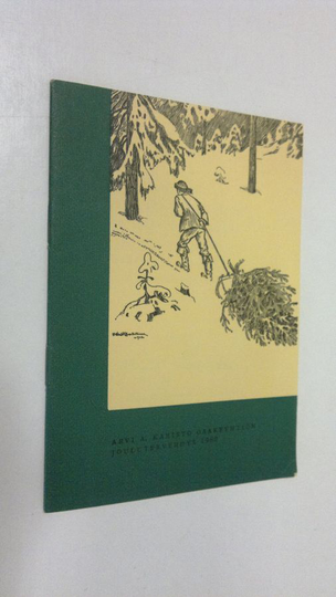 Arvo A. Karisto Osakeyhtiön Joulutervehdys 1960