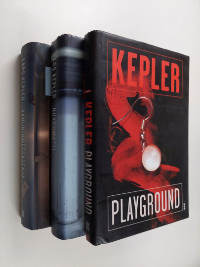 Lars Kepler : Kepler-paketti (3 kirjaa) : Playground ; Kaniininmetsästäjä ; Nukkumatti