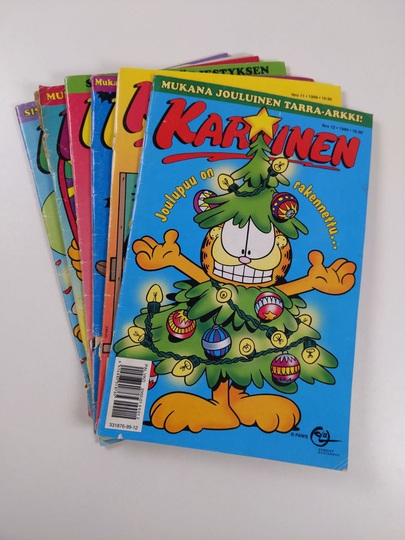 Karvinen puolivuosikerta 1999 (numerot 6-12, numero 9 puuttuu)