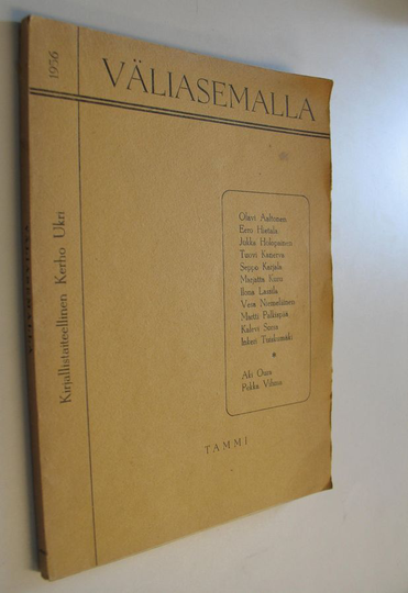 Olavi (toim.) ym. Aaltonen : Väliasemalla : runoja ja novelleja