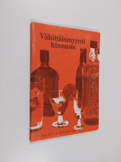 Vähittäismyyntihinnasto n:o 67 1.4.1973