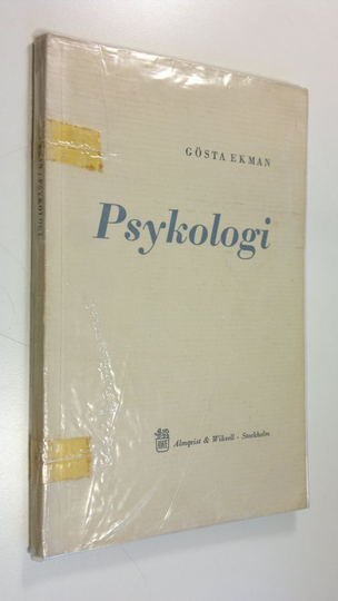 Gösta Ekman : Psykologi