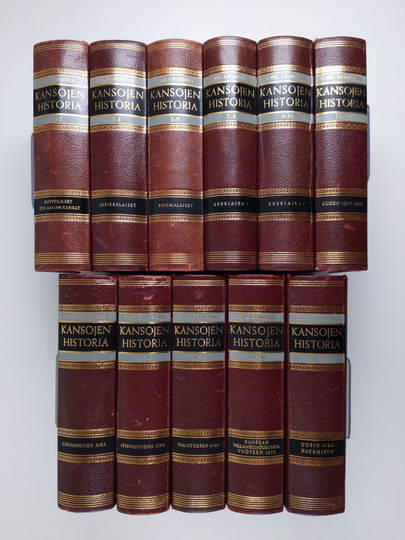 Carl Grimberg : Kansojen historia 1-22