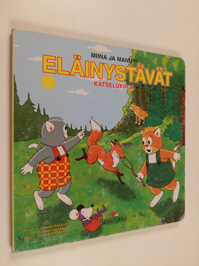 Tuomas Mäkelä : Miina ja Manu : eläinystävät : katselukirja