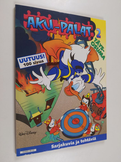 Aku-palat 2 : Täysosuma : sarjakuvia ja tehtäviä