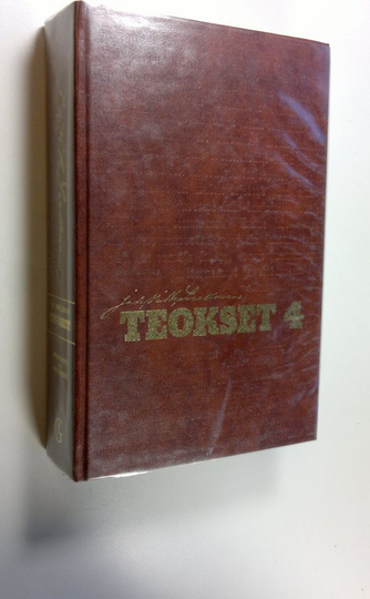 Johan Vilhelm Snellman : Teokset 4, Professori ja valtiomies