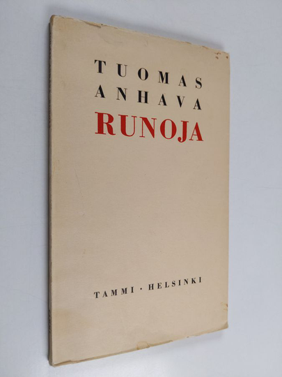 Tuomas Anhava : Runoja