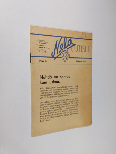 Nelo uutiset 4/1937