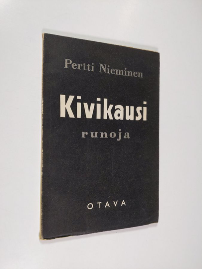 Pertti Nieminen : Kivikausi : runoja