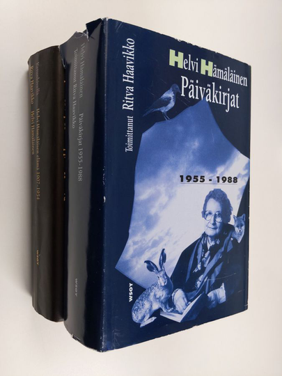 Helvi Hämäläinen : 2 Kirjaa :K etunkivellä : Helvi Hämäläisen elämä 1907-1954 ; Päiväkirjat 1955-1988