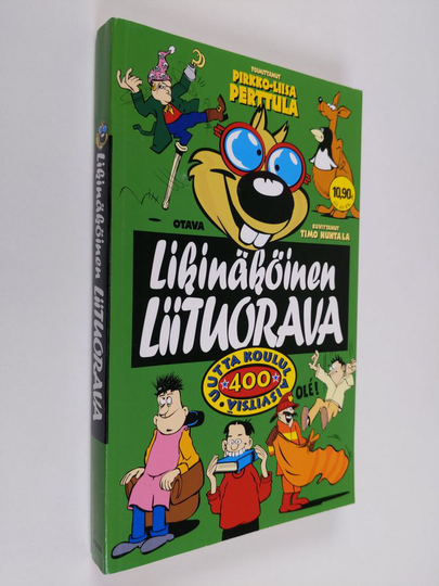 Pirkko-Liisa Perttula (toim.) : Likinäköinen liituorava : 400 uutta koululaisvitsiä