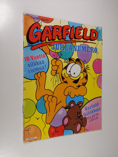 Garfield juhlanumero 1/1988