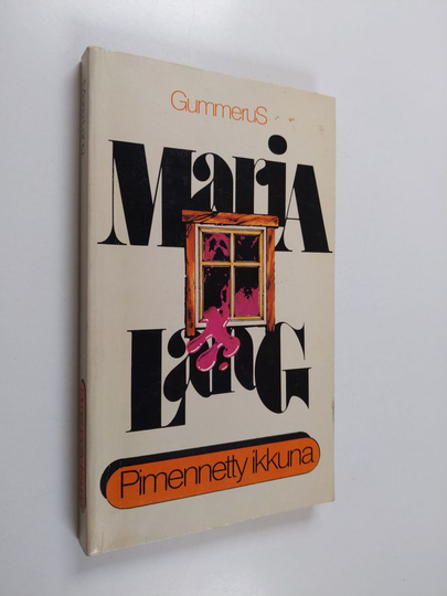 Maria Lang : Pimennetty ikkuna