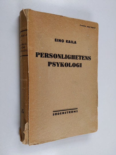 Eino Kaila : Personlighetens psykologi