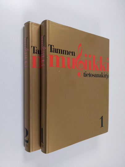 Folke H. ym. Törnblom (toim.) : Tammen musiikkitietosanakirja 1-2 : A-L ; M-Ö