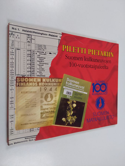 Heikki Immeli : Piletti Pietariin : Suomen kulkuneuvojen 100-vuotistaipaleelta