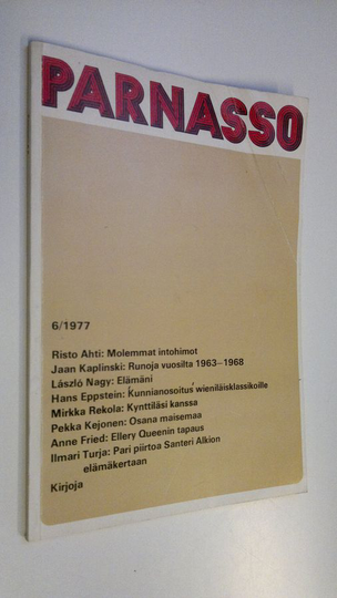 Parnasso 6/1977