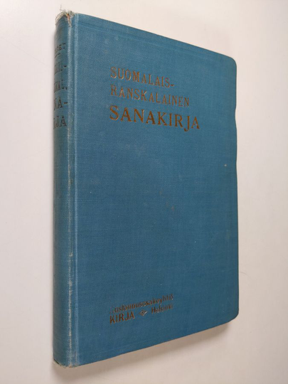 Jean-Louis Perret : Suomalais-ranskalainen sanakirja = Dictionnaire Finnois-Francais