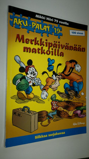 Merkkipäivänään matkoilla : Mikki Hiiri 75 vuotta : silkkaa sarjakuvaa