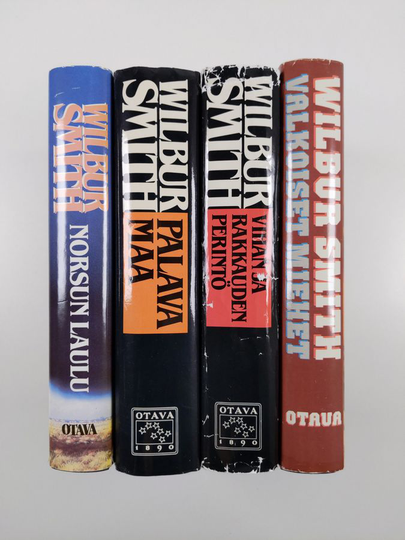 Wilbur Smith : Wilbur Smith-paketti (4 kirjaa)
