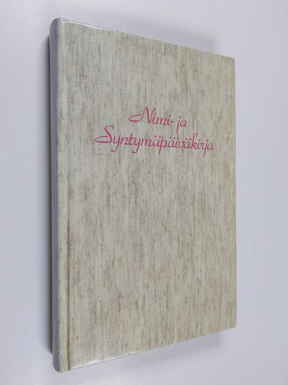 NImi- ja syntymäpäiväkirja