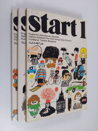 Dennis Gotobed : Start 1 : englannin peruskurssi aikuisille 1-3