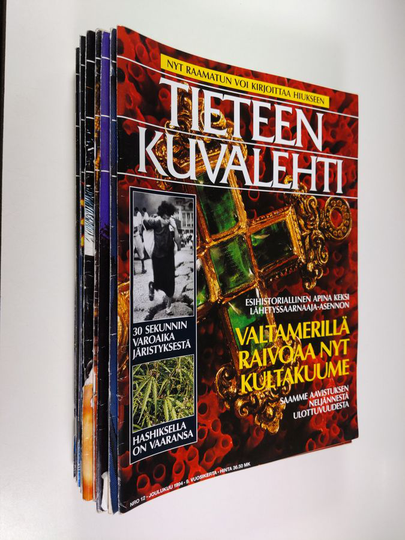 Tieteen kuvalehti vuosikerta 1994 (1-12)