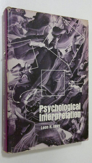 Leon H. Levy : Psychological Interpretation