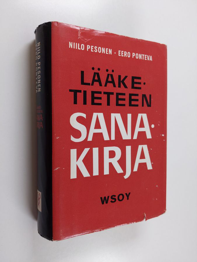 Niilo Pesonenym. : Lääketieteen sanakirja