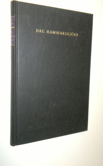 Sven Stolpe : Dag Hammarskjöld, yksinäinen ihminen