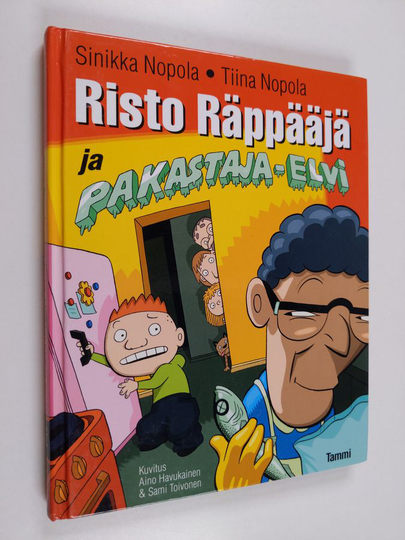 Sinikka Nopola ym. : Risto Räppääjä ja pakastaja-Elvi