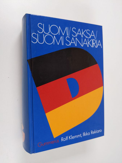 Rolf Klemmt : Suomi-saksa-suomi-sanakirja