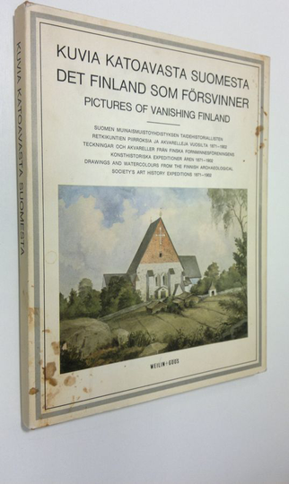 Marta Hirn (Toim.) : Kuvia katoavasta Suomesta = Det Finland som försvinner = Pictures of vanishing Finland : Suomen muinaismuistoyhdistyksen ...