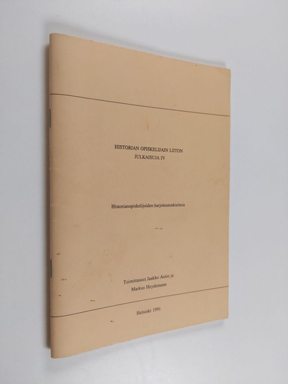 Historianopiskelijoiden harjoitustutkielmia