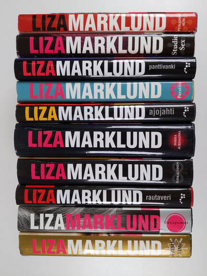 Liza Marklund : Marklund-paketti (10 kirjaa) : Paratiisi ; Ajojahti ; Studio Sex ; Punainen susi ; Panttivanki ; Uutispommi ; Prime Time ; Paikka ...