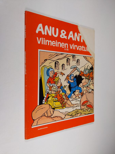 Willy Vandersteen : Anu & Antti 6/85 : Viimeinen virvatuli