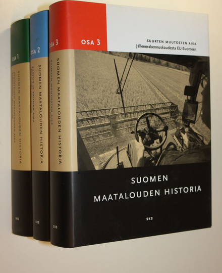 Viljo ym. Rasila (toim.) : Suomen maatalouden historia 1-3