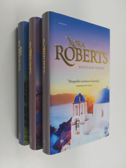 Nora Roberts : Tähdet -trilogia 1-3 : Kohtalon tähdet ; Huokausten poukama ; Lasisaari