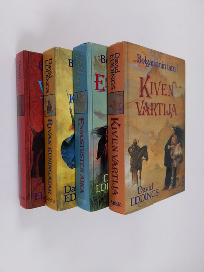 David Eddings : Belgarionin taru 1-4 : Kiven vartija ; Ennustusten aika ; Rivan kuningatar ; Velhojen taistelu