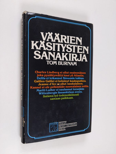 Tom Burnam : Väärien käsitysten sanakirja