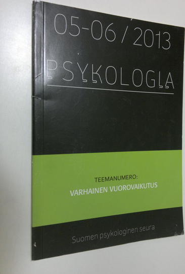 Psykologia 5-6/2013 : tiedepoliittinen aikakauslehti