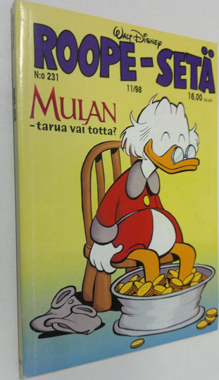 Walt Disney : Roope-setä 11 / 1998 : Mulan : tarua vai totta