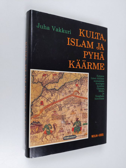 Juha Vakkuri : Kulta, islam ja pyhä käärme : katsaus Länsi-Afrikan muinaisten kuningaskuntien Ghanan, Malin ja Songhain historiaan