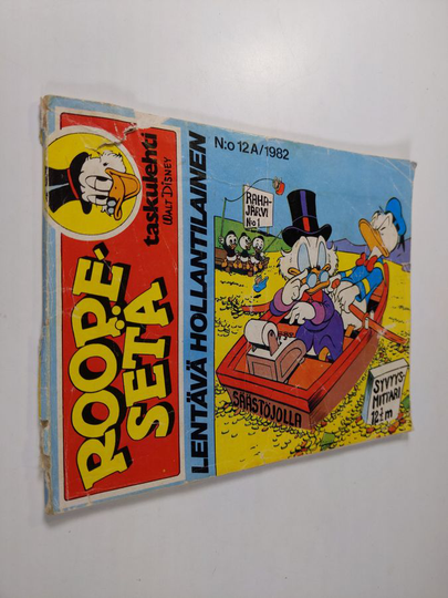 Roope-Setä : lentävä hollantilainen 12A/1982