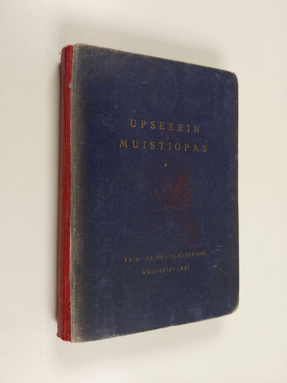 Upseerin muistiopas
