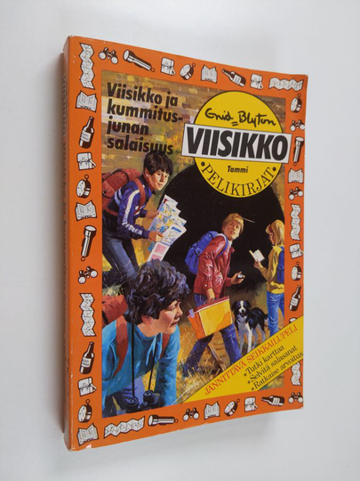 Enid Blyton : Viisikko ja kummitusjunan salaisuus
