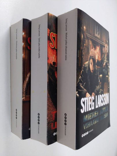 Stieg Larsson : Millennium - trilogia 1-3 : Miehet jotka vihaavat naisia ; Tyttö joka leikki tulella ; Pilvilinna joka romahti