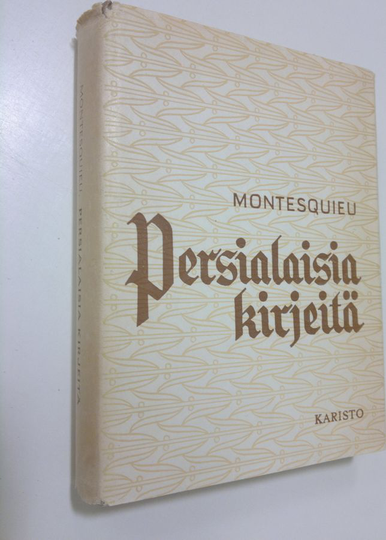 |0 (Montesquieu.) : Persialaisia kirjeitä