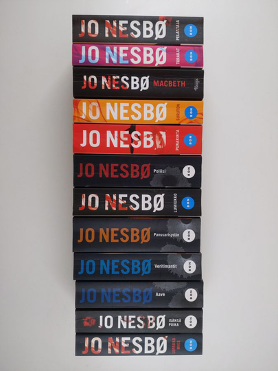 Jo Nesbö : Nesbö-paketti (12 kirjaa)