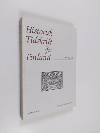 Historisk tidskrift för Finland 2/1988